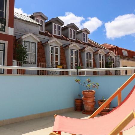 Azulejos' Charming Apartment With Terrace 2 By Lisbonne Collection Kültér fotó