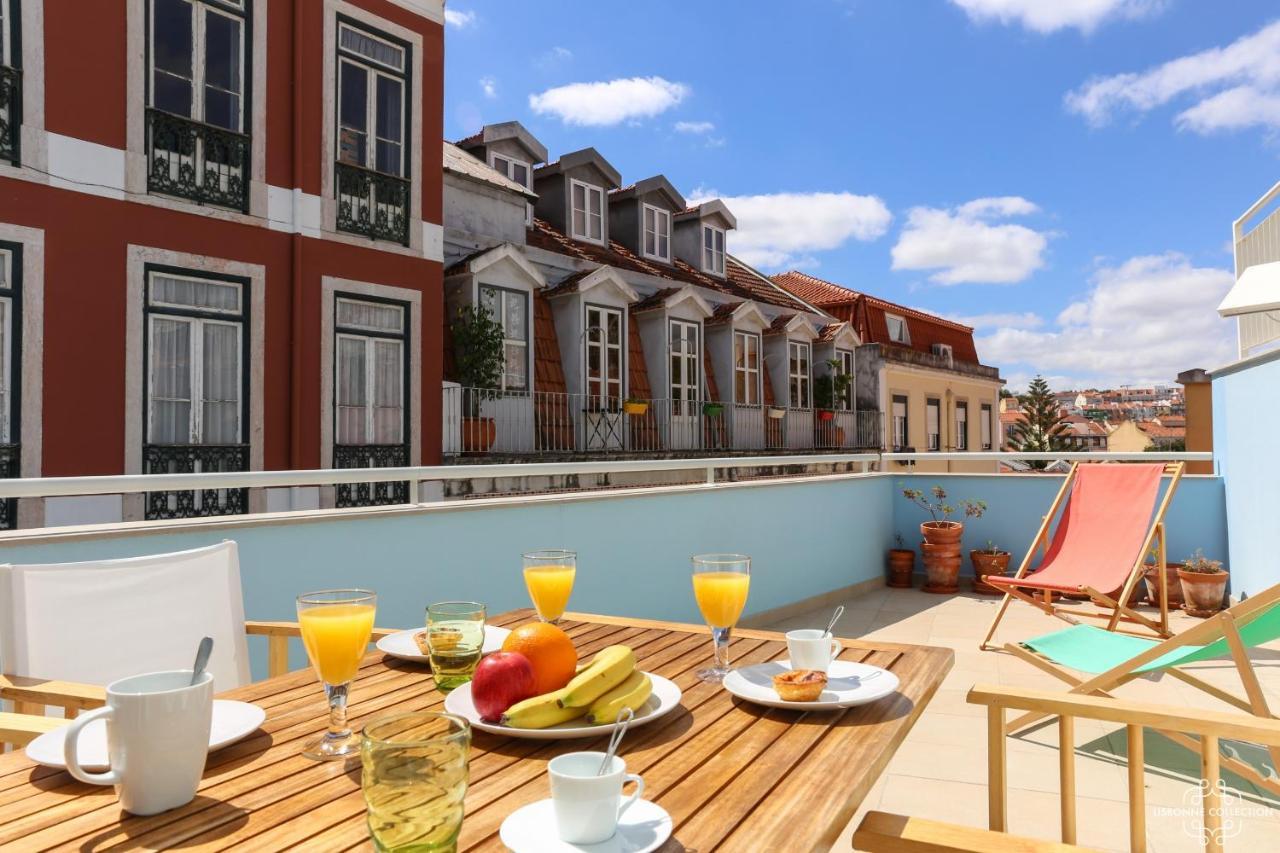 Azulejos' Charming Apartment With Terrace 2 By Lisbonne Collection Kültér fotó